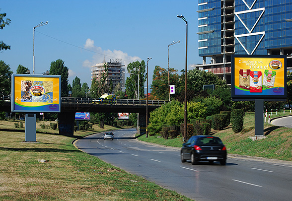 Design billboard - products Krina