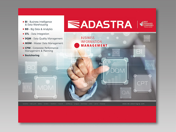 Graphic design and prepress of �n Advertising Wall for an exhibition stand, DTWA Munich.